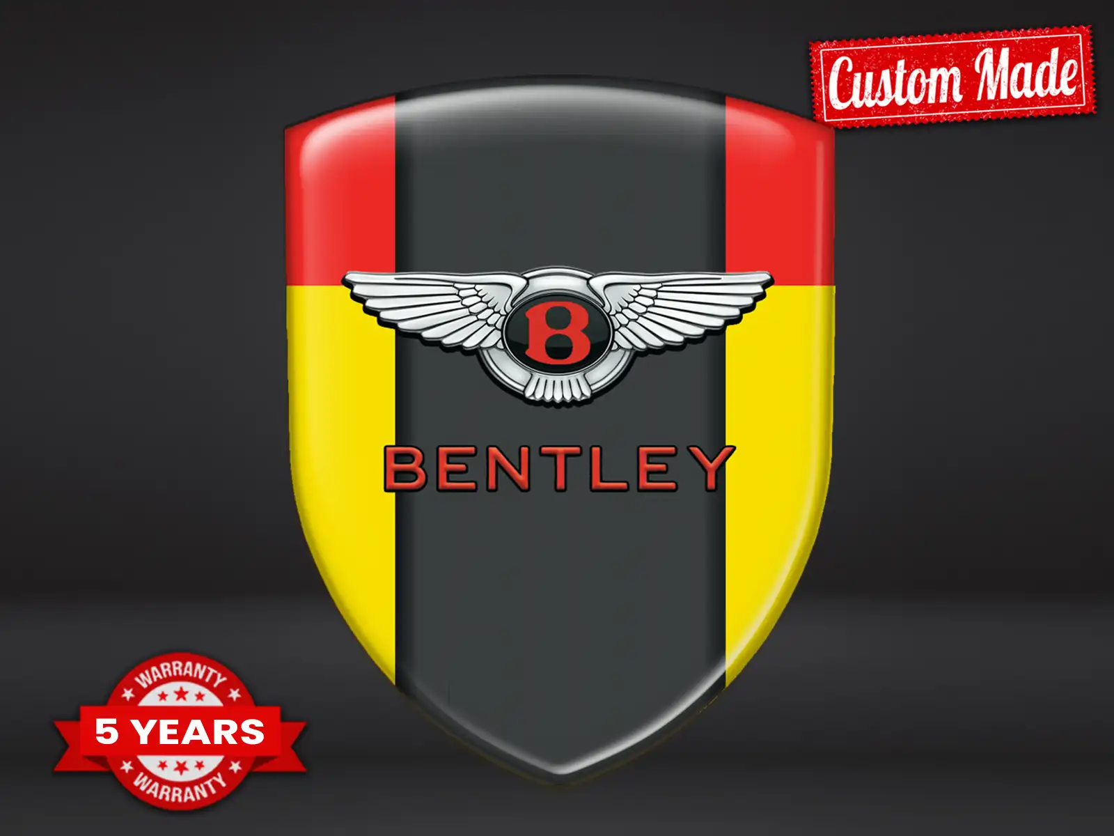 Bentley Autoaufkleber Hochwertig Professionell Anpassbar